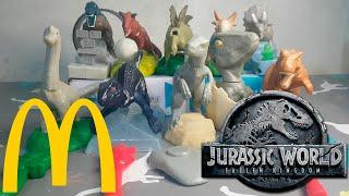 McDonald's Jurassic World Fallen Kingdom Toys