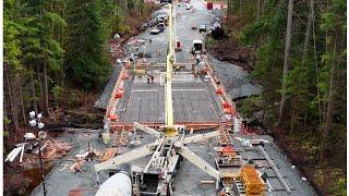 BIG-STICK PUTZMEISTER: Pumping a Concrete Bridge Deck!!!