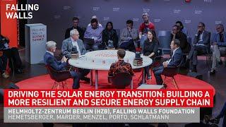 Falling Walls Circle – Plenary Table: Building a more Resilient and Secure Energy Supply Chain