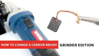 SUPER EASY! How to Replace a Carbon Brush: GRINDER EDITION