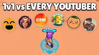 1v1ing EVERY Brawl Stars YouTuber