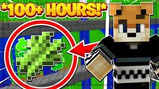 So I Farmed Sugar Cane for 100 HOURS!! -- Hypixel Skyblock