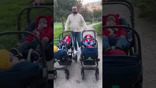 Четверняшки на прогулке #shorts #quadrolife #quadruplets #четверняшки #близнецы