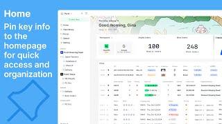 Boost Your Productivity by Organizing Important Information and Plans on the Homepage in 1 click