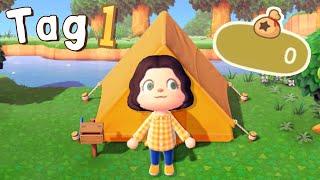 Ich hab 1 Tag in Animal Crossing New Horizons gelebt