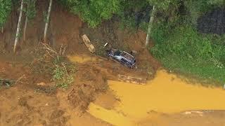 Raw video: North Carolina flooding, damage from Helene