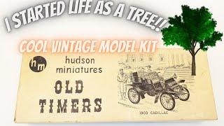 Hudson Miniatures Wooden Model Kit!! Makes you really appreciate what we have today!!