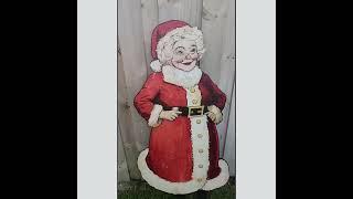 51 Inch Life-sized Outdoor Mrs. Claus Cutout | Santa's Family Collection