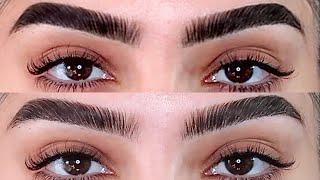 how to lighten dark eyebrows at home