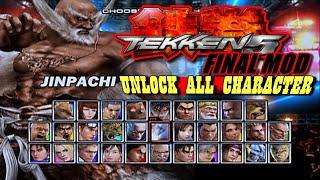 FINAL MOD | TEKKEN 5 MOD UNLOCK ALL CHARACTER ISO PS2 !!