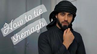 How To Tie Shemagh/Headscarf Tutorial