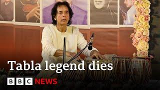 Legendary Indian tabla player Zakir Hussain dies at 73 | BBC News