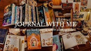 decorate my book journal with me  (real time + pomodoro timer + soft music)