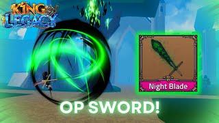 Night Blade has potential on PVP.. | King Legacy 6.0