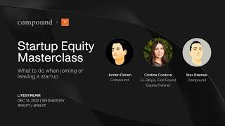 YC Startup Talks: Startup Equity with Compound (YC S19)