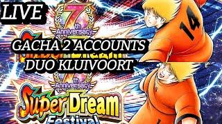 LIVE! GACHA STIJN & BRIAN SUPER DREAM FESTIVAL! GERMANY PART 2 INCOMING! CAPTAIN TSUBASA DREAM TEAM