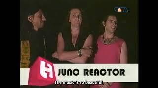 Juno Reactor German TV Popcom Interview (1994)