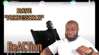 American Reacts | DAVE - Professor X [GoHammTV]