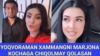 MARJONA ERINI OGOXLANTIRDI YOQVORAMAN KOCHAGA CHIQOLMAYDIGAN QIPQOYAMAN