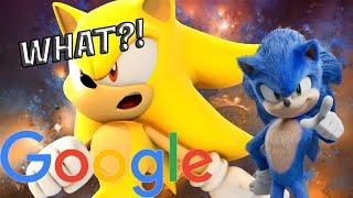 Movie Sonic googles himself!