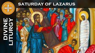 Saturday of Lazarus: Greek Orthodox Divine Liturgy of John Chrysostom, LIVE in HD 04/12/2025