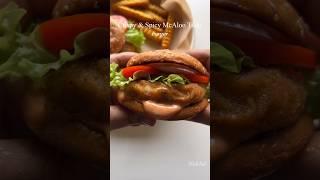 McAloo Tikki Burger #food #viralshorts #burger #crispy#trending #easy #potatosnacks #potato