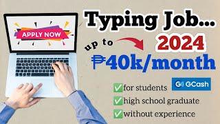 LEGIT TYPING JOB 2024 NO INTERVIEW | WEEKLY PAYMENT #onlinejobs #earnmoneyonline #makemoneyonline