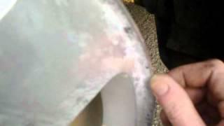 diy recutting 4 damaged kerbed alloy wheels in under an hour for free part 3.mp4