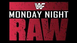 WWF Monday Night RAW Intro 1993 4k Remastered