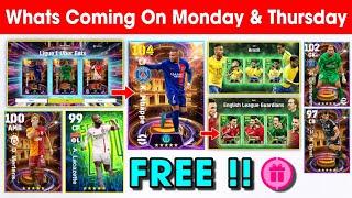 What Is Coming On Monday & Next Thursday In eFootball 2024 Mobile !! K. Mbappe Showtime, Coins 