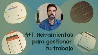 4 Herramientas de Productividad para gestionar todo tu trabajo