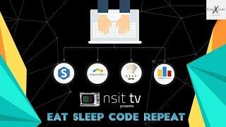 "Eat. Sleep. Code. Repeat!"