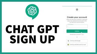Step-by-Step Guide: Create Your Own ChatGPT Account! Register/Sign Up/Create Chat GPT Account