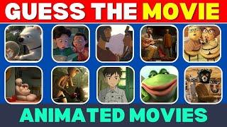 Ultimate Animated Movie Quiz  | Can You Guess Them All?