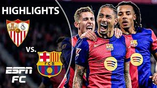 DOMINANCE ‍ Sevilla vs. Barcelona | LALIGA Highlights | ESPN FC