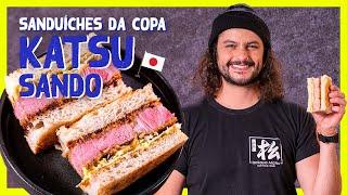 SANDUÍCHE DE MILANESA: KATSU SANDO (JAPÃO) | Sanduíches da Copa 2022 | Mohamad Hindi