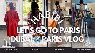 Habibi LET’S GO TO PARIS • DUBAI ️ PARIS VLOG• New LV Who Dis? • Museums • Style Tips • Paris Tour