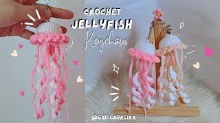 Crochet Jellyfish | Amigurumi Jellyfish Keychain 