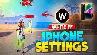 ( NO SKILL SENSI. )  IPHONE SETTINGS FOR HEADSHOTS  FREE FIRE MAX