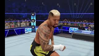 WWE 18 June 2024 - Roman Reigns Returns To Attack Solo Sikoa & Tonga | SmackDown | Full Match