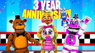 Freddy and Funtime Freddy Shows 3 Year ANNIVERSARY Fanart React