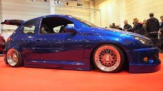 Peugeot 206 Blue Tuning by lowfitment  -  Exterior Walkaround