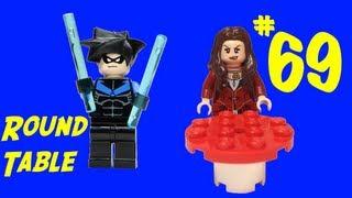 BrickQueen's LEGO Round Table 69 with Nightwing