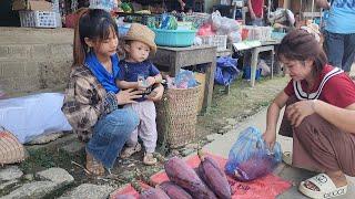 Single Mom's SECRET to Turning Banana Flowers into CASH! |- NG Thuy #market #food #cooking