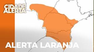 Alerta laranja no Paraná