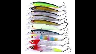 Minnow Fishing Lure Floating HardBait Pesca Tackle Jerkbait Swimbait