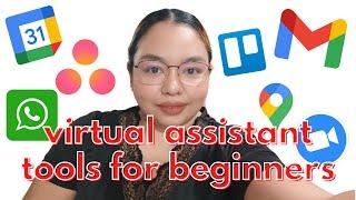 Virtual Assistant Tools For Beginners You Need To Know