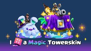 Making a Magic Tower Skin | Supercell Make submission | Clash Royale