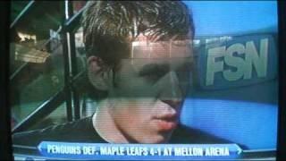 Evgeni Malkin interview in english post game 10-18-08