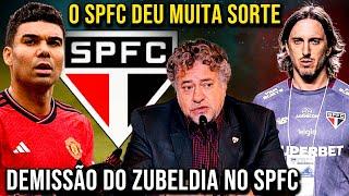 FINALMENTE ACONTECENDO NO SÃO PAULO: ACABOU PARA ZUBELDIA! O SPFC DEU MUITA SORTE!